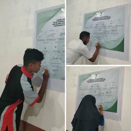 2. Komitmen bersama